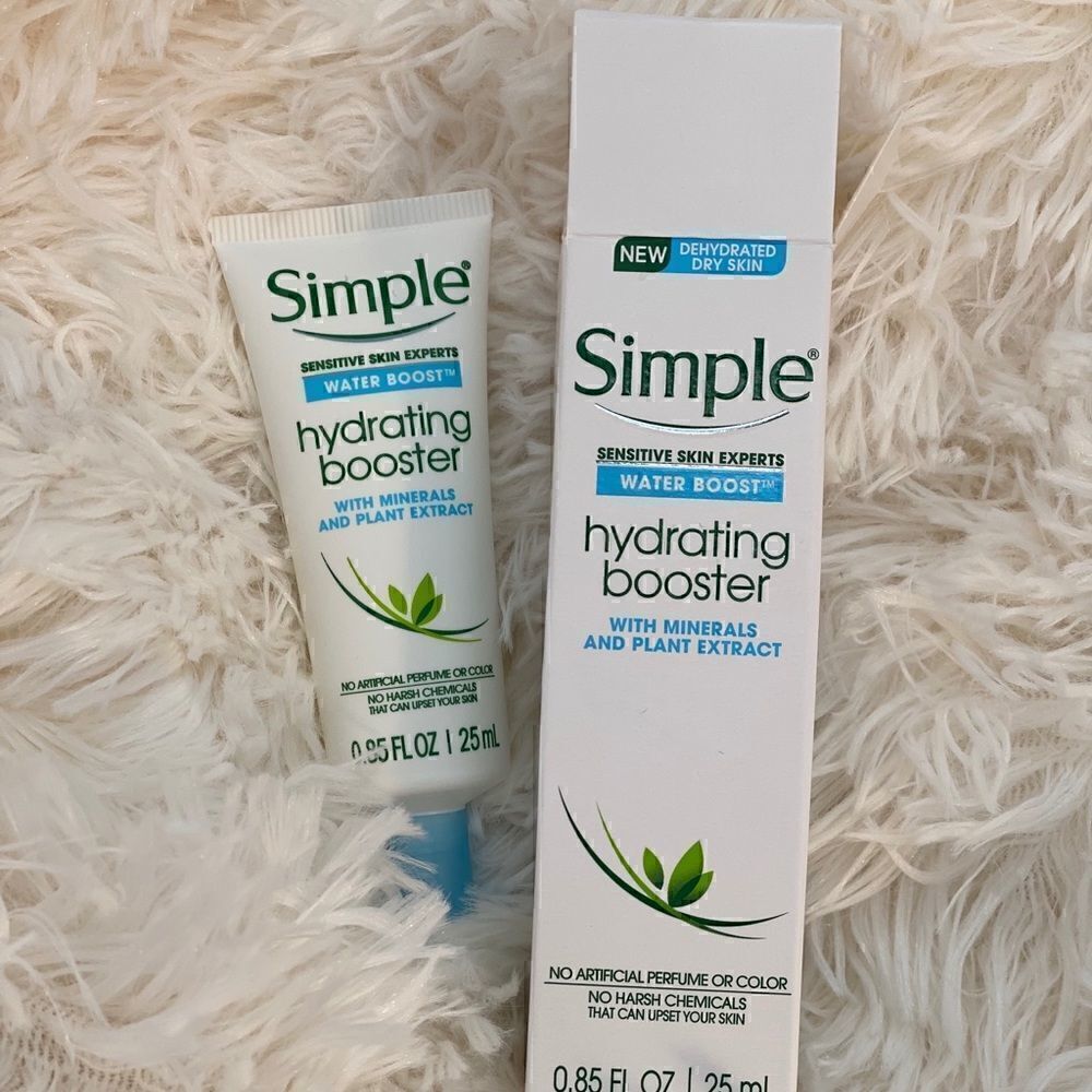 Simple hydrating water booster 
